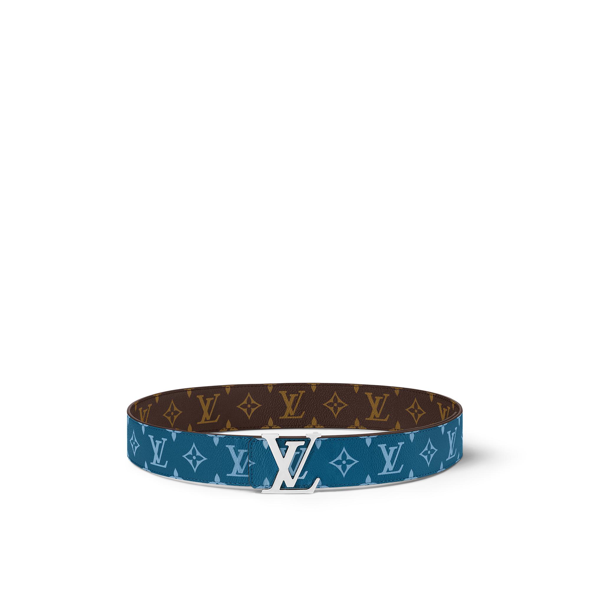 LV Initials 40mm Reversible Belt - Accessories M8394S | LOUIS VUITTON